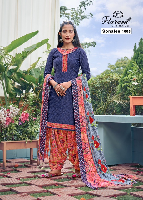 Floreon Sonali Pashmina Print Deisgner Dress Material